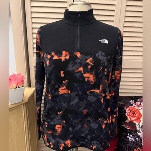 💖 The North Face Printed TKA Glacier 1/4 Zip Fleece💖